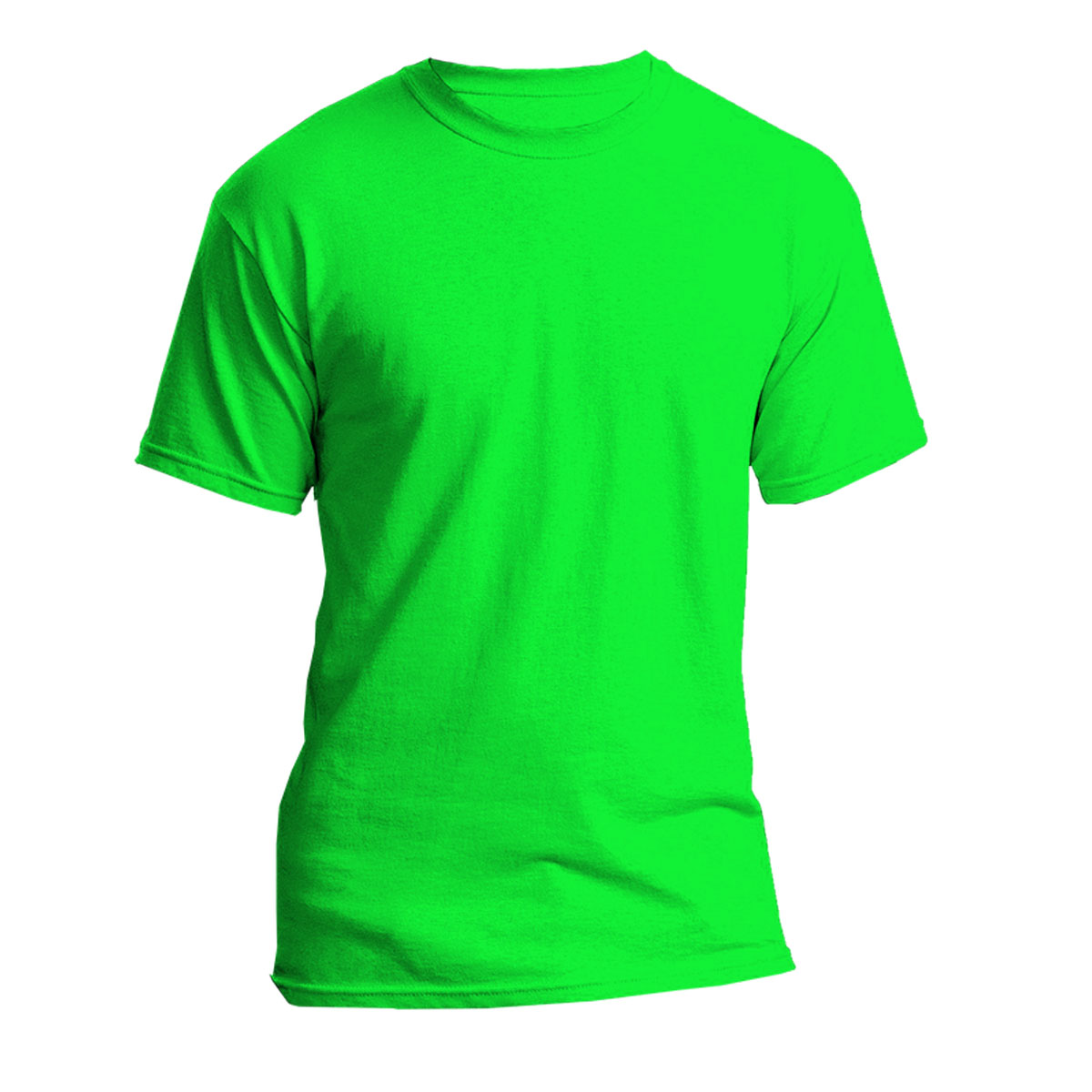 Adult Safaricom Green Round Neck T-Shirts