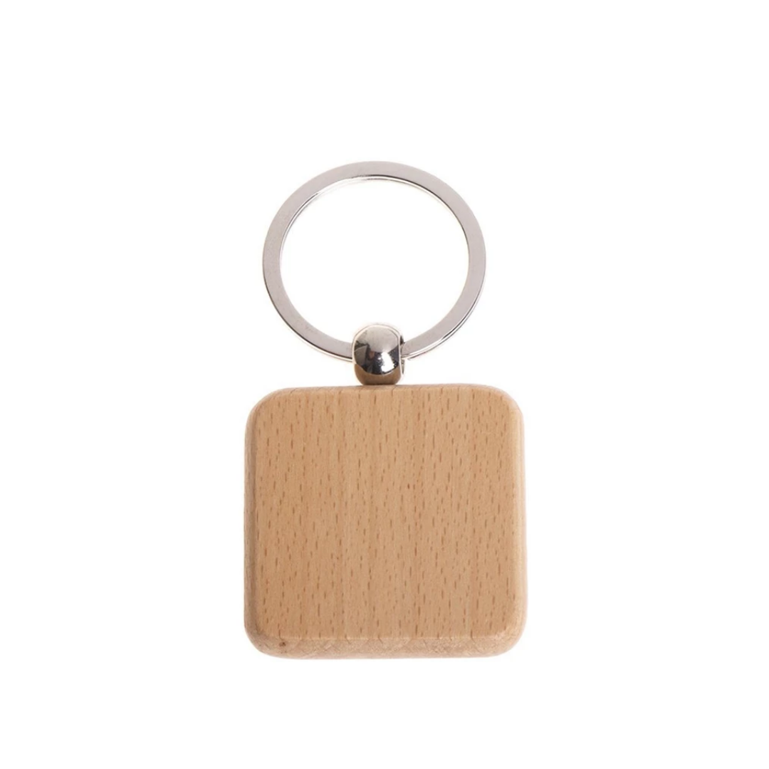 Square wooden keyholders