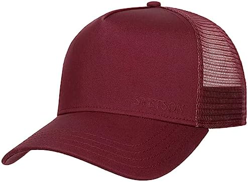 Maroon Mesh Truckers caps