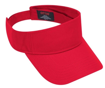 Red Sun Visor Caps