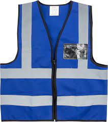 Blue normal reflectors without lining zipped