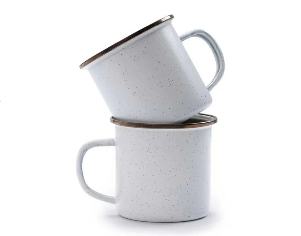 Small enamel mabati mugs