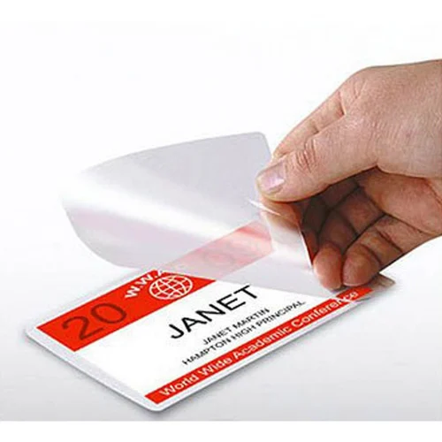 Pouch laminated BUSINESS CARDS