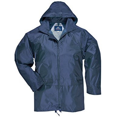KIDS Navy Blue Rain Coat (Without Lining),
