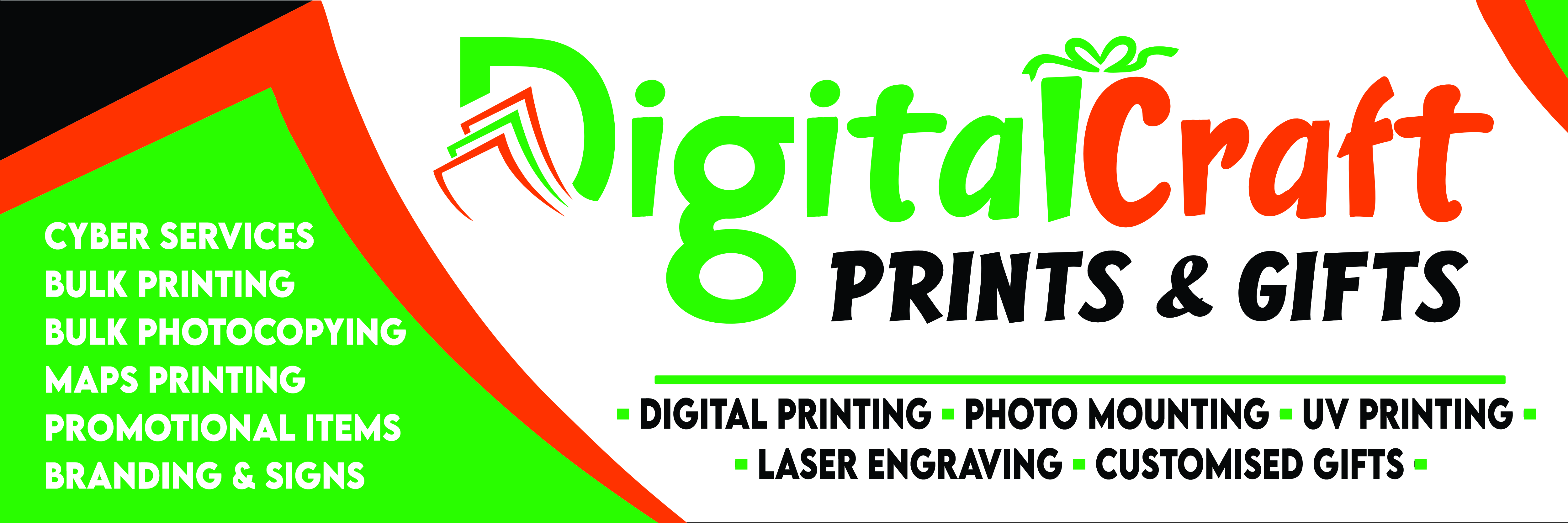 DIGITAL PRINTING AND CUSTOMISED GIFTS
